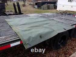 Military Surplus Mkt Field Kitchen Traler Shorter Panel Section Cover Us Army