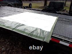 Military Surplus Mkt Field Kitchen Traler Shorter Panel Section Cover Us Army