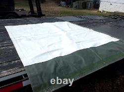 Military Surplus Mkt Field Kitchen Traler Shorter Panel Section Cover Us Army