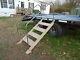 Military Surplus Mobile Field Kitchen Trailer Mkt Tent Stair Step Ladder Army
