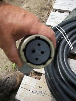 Military Surplus P. D. I. S. E Cable 110v 60hz For S250 Army Shelters Not Generator