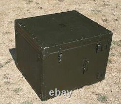 Military Surplus Portable Field Desk Camping Hunting Desk Us Army With Key