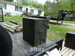 Military Surplus Portable Wood Field Desk- Kids Desk- No Stool-damaged -army