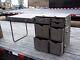 Military Surplus Portable Wood Field Desk- Or- Kids Desk- No Stool Seat-army