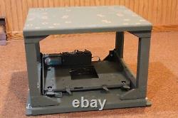 Military Surplus Radio Rack Mount Base Shelf Prc Radio Army Truck Mumvee Hmmwv