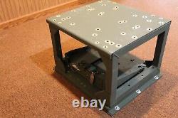 Military Surplus Radio Rack Mount Base Shelf Prc Radio Army Truck Mumvee Hmmwv