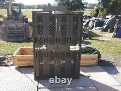 Military Surplus Secure Site Weapons Rifle Pistol Rack Cabinet Safe Gun Army