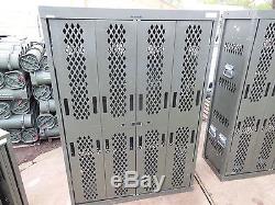 Military Surplus Secure Site Weapons Rifle Pistol Rack Cabinet Safe Gun Army