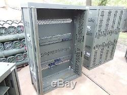 Military Surplus Secure Site Weapons Rifle Pistol Rack Cabinet Safe Gun Army