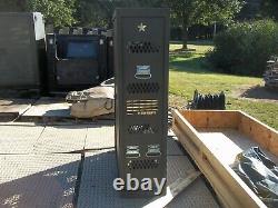 Military Surplus Secure Site Weapons Rifle Pistol Rack Cabinet Safe Gun Army