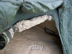 Military Surplus Soldier Crew Tent 10 X10 Camping- Fair-poor Condition -army