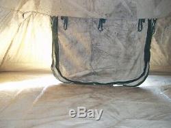 Military Surplus Soldier Crew Tent 10 X10 Camping- Fair-poor Condition -army