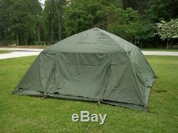 Military Surplus Soldier Crew Tent Army 5 Man Hunting Camping 10x10 Camping Us