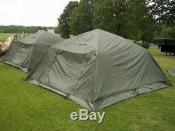 Military Surplus Soldier Crew Tent Army 5 Man Hunting Camping 10x10 Camping Us