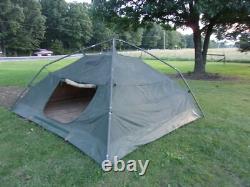 Military Surplus Soldier Crew Tent Army Camping 10 X 10 -fair-more Used -us Army