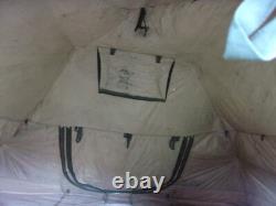 Military Surplus Soldier Crew Tent Army Camping 10 X 10 -fair-more Used -us Army