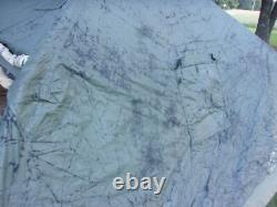 Military Surplus Soldier Crew Tent Army Camping 10 X 10 -fair-more Used -us Army