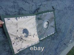 Military Surplus Soldier Crew Tent Army Camping 10 X 10 -fair-more Used -us Army
