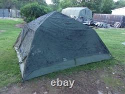 Military Surplus Soldier Crew Tent Army Camping 10 X 10 -fair-more Used -us Army