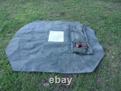 Military Surplus Soldier Crew Tent Army Camping 10 X 10 -fair-more Used -us Army