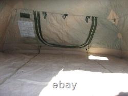 Military Surplus Soldier Crew Tent Army Damaged-camping 10 X10 Hunting Us Army