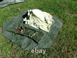 Military Surplus Soldier Crew Tent Army Damaged-camping 10 X10 Hunting Us Army