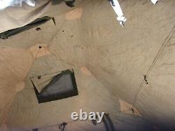 Military Surplus Soldier Crew Tent Army Damaged-camping 10 X10 Hunting Us Army