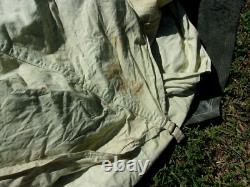 Military Surplus Soldier Crew Tent Army Damaged-camping 10 X10 Hunting Us Army