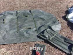 Military Surplus Soldier Crew Tent Army Damaged-camping 10 X10 Hunting Us Army