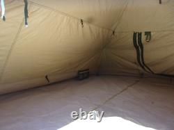 Military Surplus Soldier Crew Tent Army Damaged-camping 10 X10 Hunting Us Army