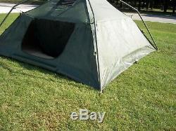 Military Surplus Soldier Crew Tent Army Free Standing Camping 10 X10 Camping Us