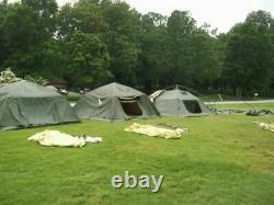 Military Surplus Soldier Crew Tent Army Free Standing Camping 10 X10 Camping Us