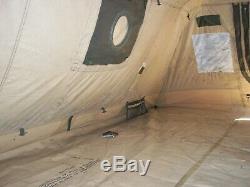 Military Surplus Soldier Crew Tent Army Free Standing Camping 10 X10 Camping Us