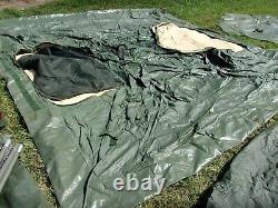Military Surplus Soldier Crew Tent Army Self Standing Camping -10 X10 Army Camp