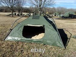 Military Surplus Soldier Crew Tent Army Self Standing Camping -10 X10 Camper Us