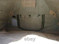 Military Surplus Soldier Crew Tent Army Self Standing Camping -10 X10 Camper Us
