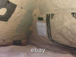 Military Surplus Soldier Crew Tent Army Stained-camping 10 X10 Hunting Us Army