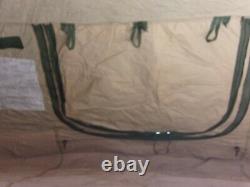 Military Surplus Soldier Crew Tent Army Stained-camping 10 X10 Hunting Us Army