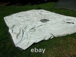 Military Surplus Soldier Crew Tent Good Condition Camping 10 X10 Hunting Us Army