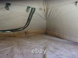 Military Surplus Soldier Crew Tent Good Condition Camping 10 X10 Hunting Us Army