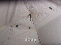 Military Surplus Soldier Crew Tent Good Condition Camping 10 X10 Hunting Us Army