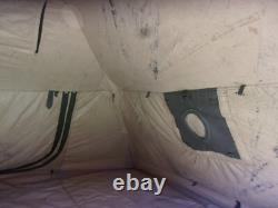 Military Surplus Soldier Crew Tent Good Condition Camping 10 X10 Hunting Us Army