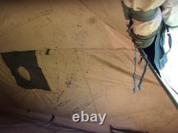 Military Surplus Soldier Crew Tent Good Condition Camping 10 X10 Hunting Us Army