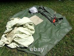 Military Surplus Soldier Crew Tent Good Condition Camping 10 X10 Hunting Us Army