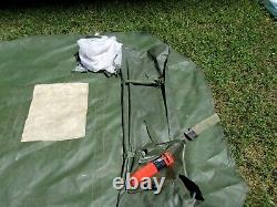 Military Surplus Soldier Crew Tent Good Condition Camping 10 X10 Hunting Us Army