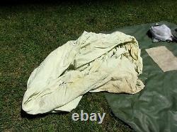 Military Surplus Soldier Crew Tent Good Condition Camping 10 X10 Hunting Us Army