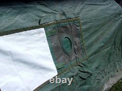 Military Surplus Soldier Crew Tent Good Condition Camping 10 X10 Hunting Us Army