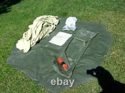 Military Surplus Soldier Crew Tent Good Condition Camping 10 X10 Hunting Us Army