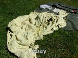 Military Surplus Soldier Crew Tent Good Condition Camping 10 X10 Hunting Us Army