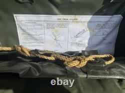 Military Surplus Soldier Crew Tent New Condition Camping 10 X10 Hunting Us Army